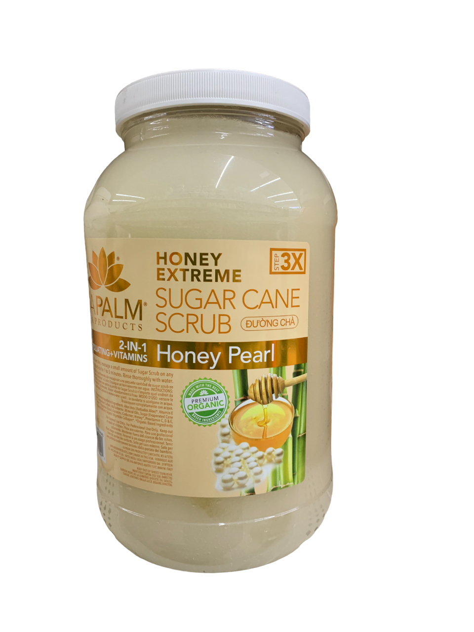 Lapalm Hot Extreme Sugar Cane Scrub Honey Pearl